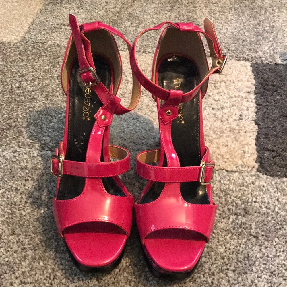 High heel shoes